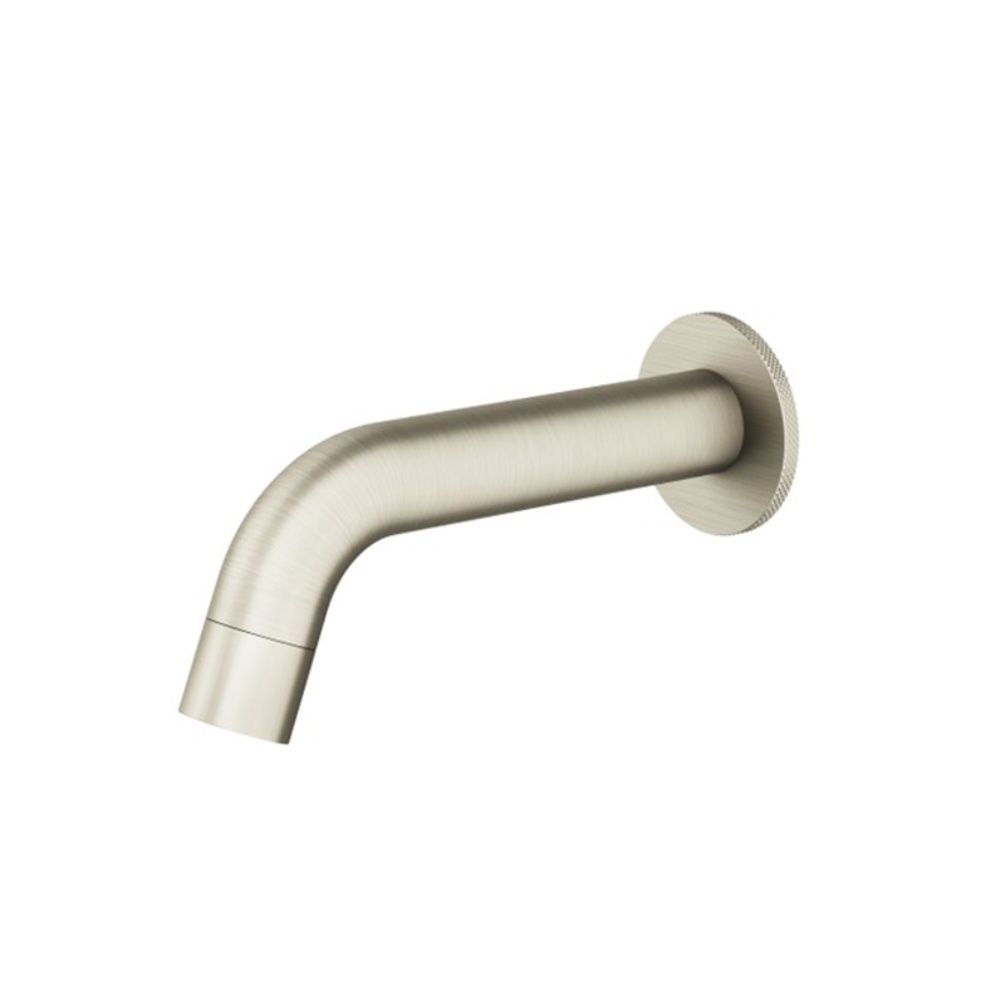 Product Cut out image of the Abacus Iso Pro Brushed Nickel Bath Spout